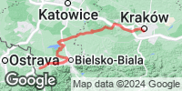 Track GPS Greenway Kraków - Cieszyn